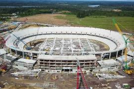 Продолжается реализация проекта строительства спортивного комплекса «Japoma» в Камеруне