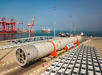 Проект «ÇİMTAŞ FUTURE GROWTH». Перевозка трех колонн (1500 тонн).