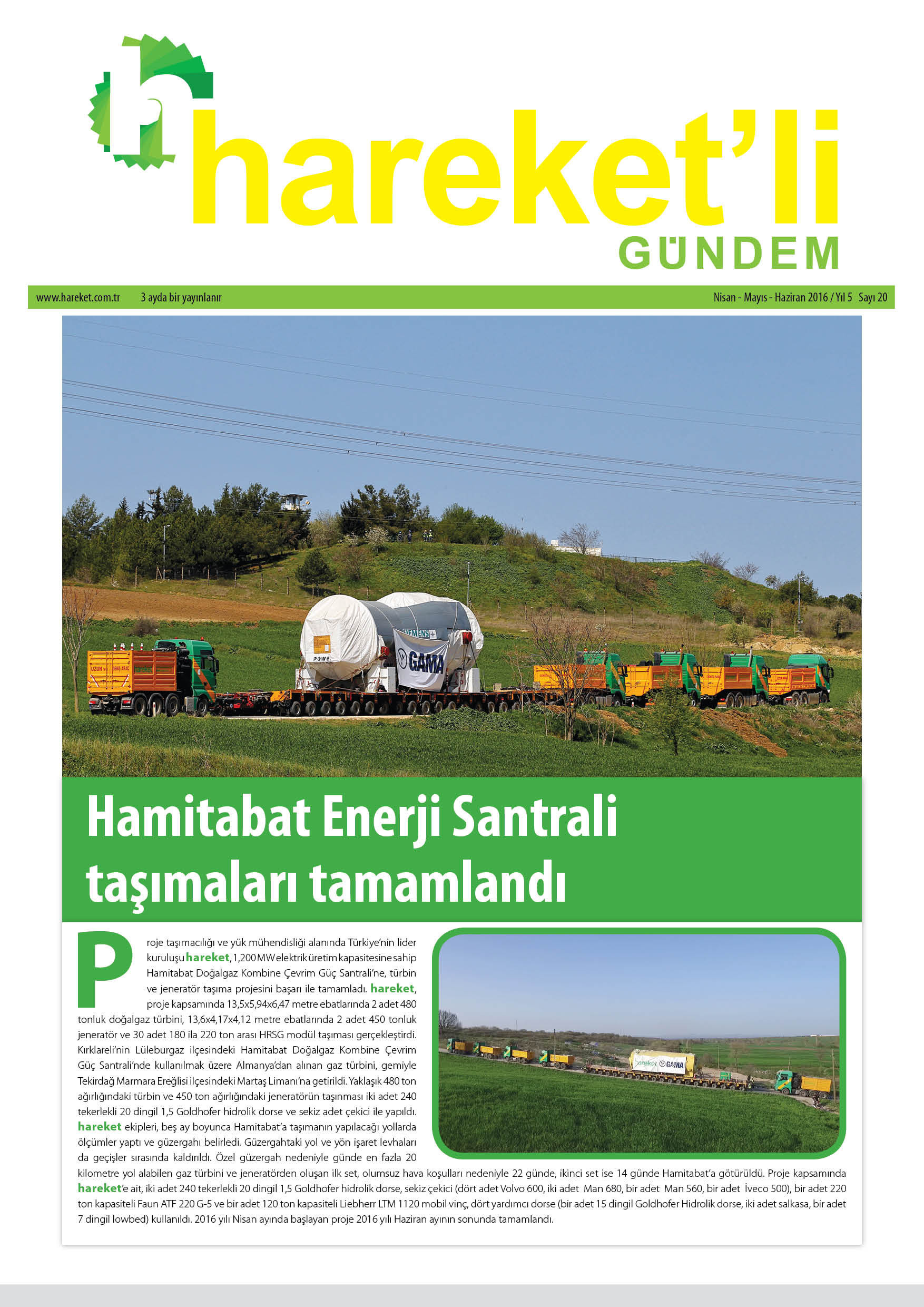 Hareket'li Gündem Magazine - ISSEU 20