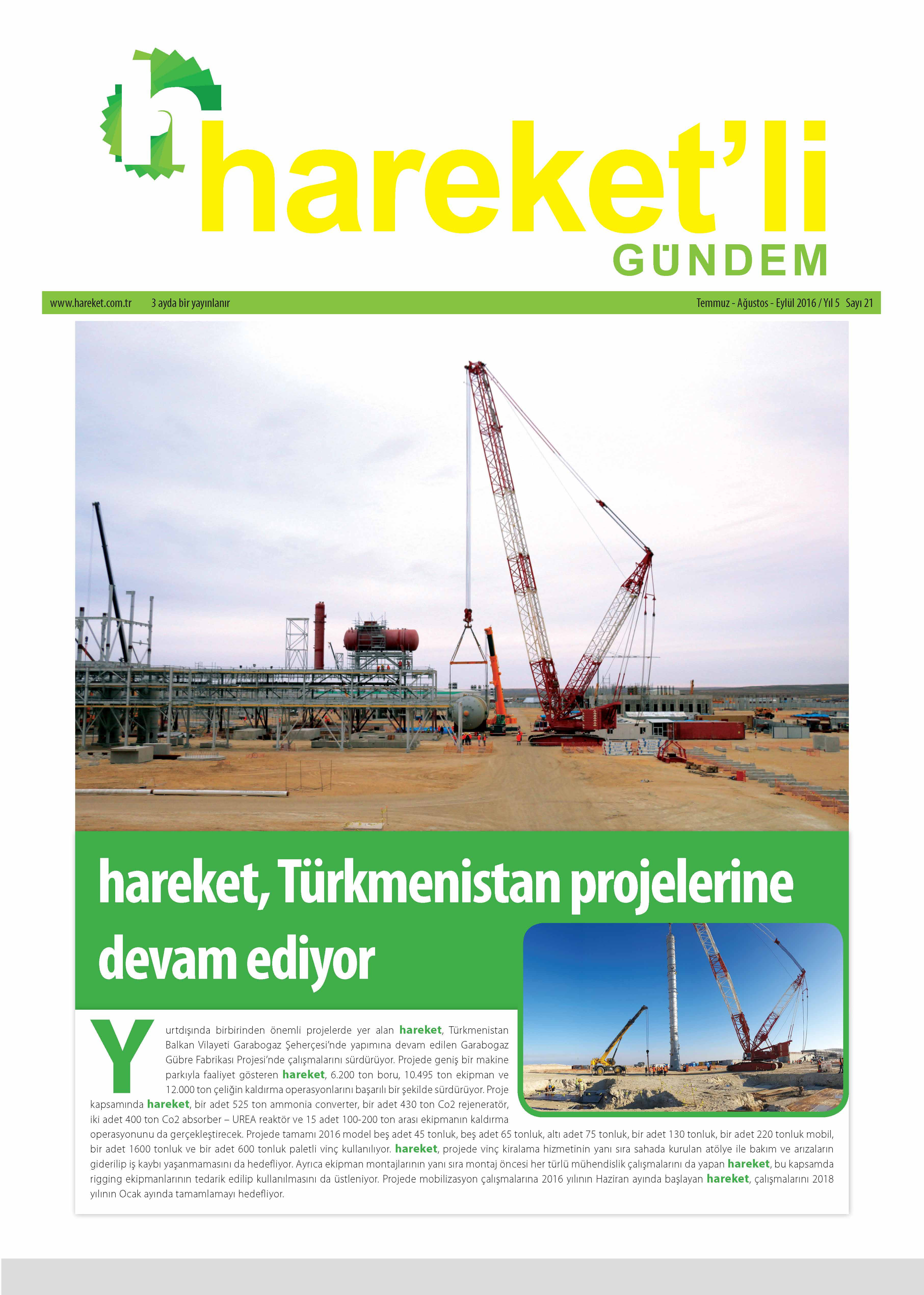 Hareket'li Gündem Magazine - ISSEU 21