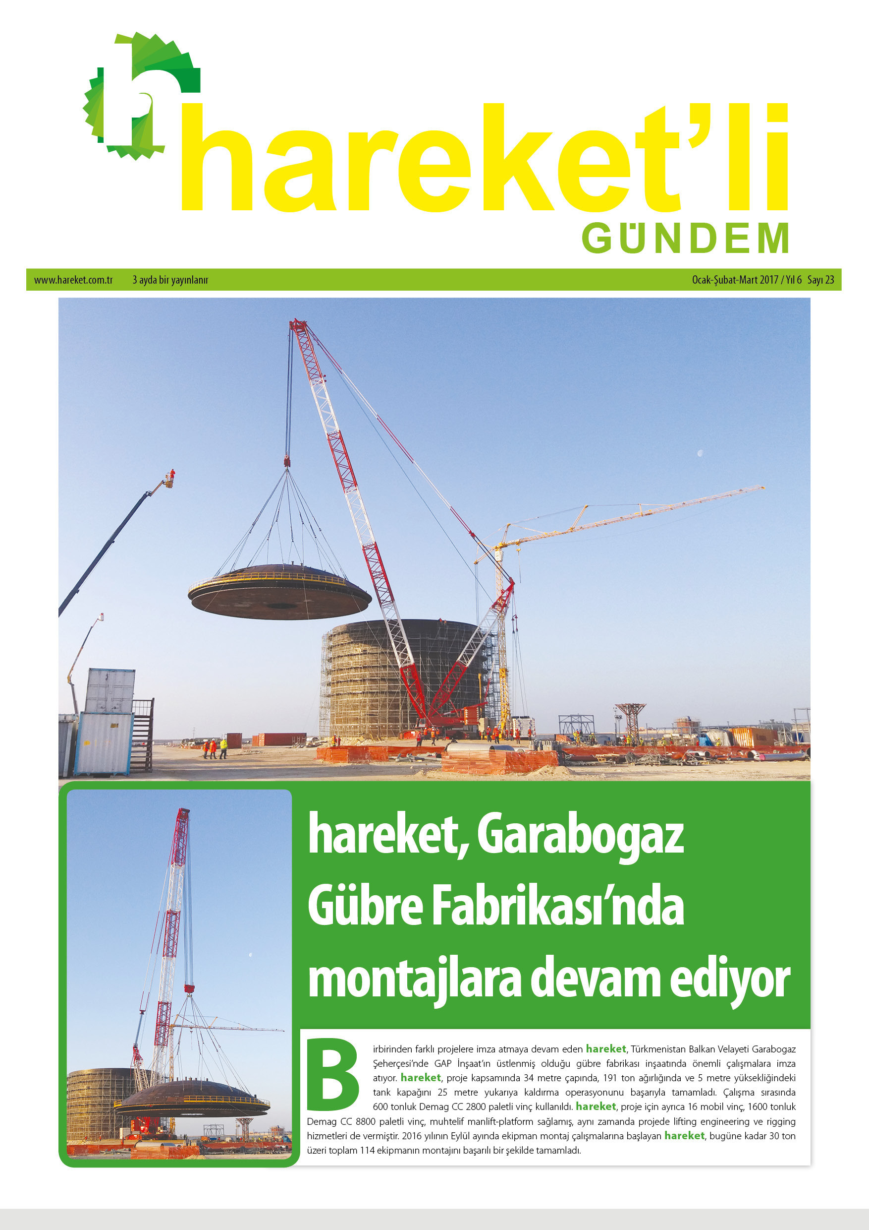 Hareket'li Gündem Magazine - ISSUE 23
